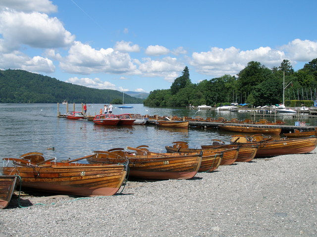  Boats lined up on shore